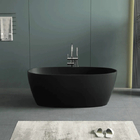 Banheira Luxo Freestanding Imersão Viena 170 Preto 1,7m Pex