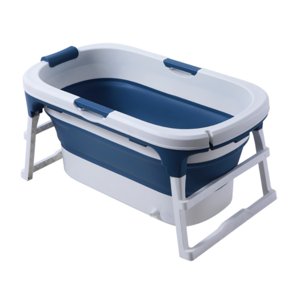 Banheira Ofurô Dobrável Grande 250 L - Azul