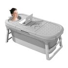 Banheira Ofurô Dobrável Portátil Adulto Cinza 128 Cm VG+