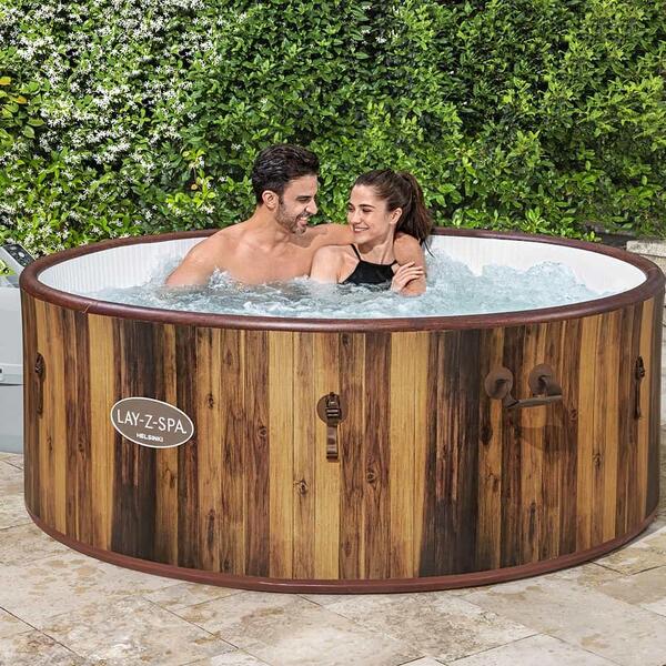 Banheira Ofurô Spa Helsinki 1.123L + Bomba Filtragem 110v + Capa