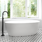 Banheira Oval 150x75x59cm Branco Troppo Jacuzzi