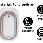 Banheira Portatil Dobrável Infantil Buba