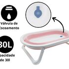 Banheira Portatil Dobrável Infantil Buba