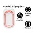 Banheira Portatil Dobrável Infantil Buba