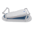 Banheira Portátil Infantil Com Termômetro Digital Azul Awiki