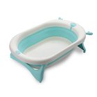 Banheira Portátil Para Bebê Fluffy  Até 18kgs Azul Maxi Baby