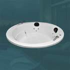 Banheira Redonda Malibu Completa Com Hidro (1,70 x 1,70 x 0,5