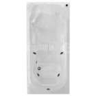 Banheira Retangular Ágata Com Hidro  em Acrílico (0,83 x 1,79