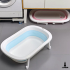 Banheira Retrátil Infantil Portátil 30l Menino Azul Lorben