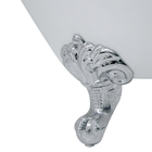 Banheira sem Hidromassagem Oval Londres 174x72x75cm Acrílico Branca Astra