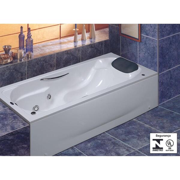 Banheira Siesta Slim 180x88x48 Gel Coat Albacete