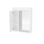 Banheiro Completo Com Gabinete E Espelheira 1 Porta Branco