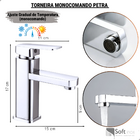 Banheiro Completo Cromado  Deca C/ Torneira Baixa 1.1/4