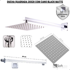 Banheiro Luxo Cromada Completo Deca Torneira Quadrada Alta 1.