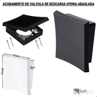 Banheiro Luxo Preto Fosco Completo Deca Torneira Petra Alta 1
