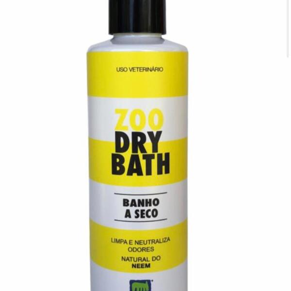 Banho Seco Pet Spray Cheiroso Natural De Neem Zoo Dry Bath- Z