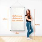 Banner Temos Sorvete E Picolé Gelado Doce Lona Grande