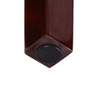 Banqueta,banco P/piano,c/porta Livros,reg De Altura,vermelho