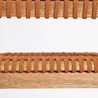 Banqueta 106cm X 75cm X 46cm Linha Traço Stain Jatobá/corda O