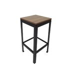 Banqueta 31x65cm  Preto Fosco