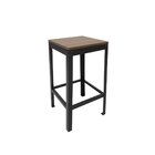 Banqueta 31x65cm  Preto Fosco