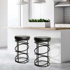 Banqueta 62cm Londres  Preto