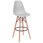 Banqueta 6602pp-or Design - Cinza