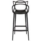 Banqueta  Polipropileno Allegra  Alta 78cm Preta