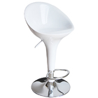 Banqueta Abs Com Encosto Alto - Branco