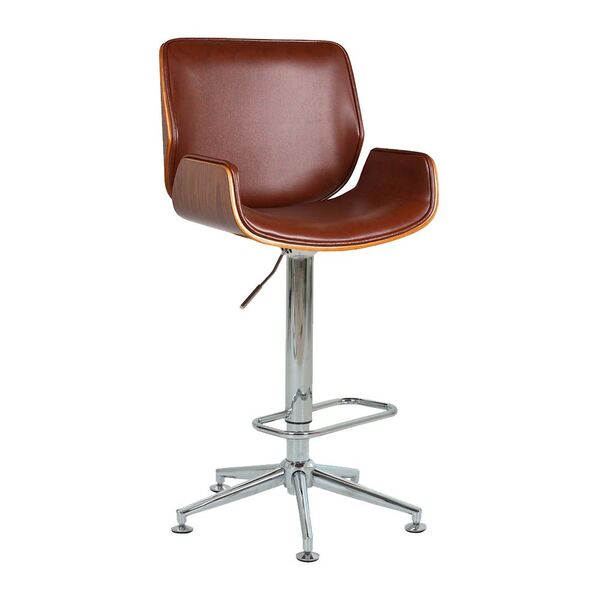 Banqueta Agra Giratória Com Regulagem De Altura E Base Estrel