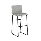 Banqueta Alabama Cinza E Preta