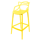 Banqueta Allegra Alta Cozinha Americana Bar Balcão Amarelo