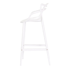 Banqueta Allegra Branca Polipropileno