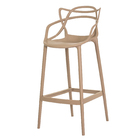 Banqueta Allegra Nude Polipropileno