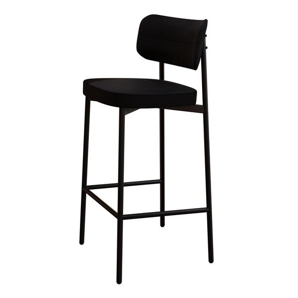 Banqueta Alloa Fixa Pés 50 X 44,7 X 103,5 Mm C/ Pés Pretos