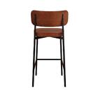 Banqueta Alloa Marrom E Preta