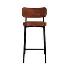 Banqueta Alloa Marrom E Preta