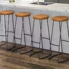 Banqueta Alta 4 Peças Estilo Industrial Class Milani Store