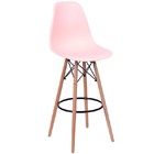 Banqueta Alta 6602pp-or Design - Salmao