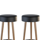 Banqueta Alta 70 Cm Cozinha Pés Palito Londres Salaone