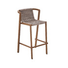 Banqueta alta alu Gaia 52x95cm Naterial