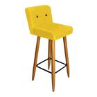 Banqueta Alta Amarelo