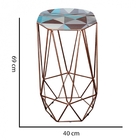 Banqueta Alta Aramado Liz Para Cozinha Bar Balcão Bistrô Hexá