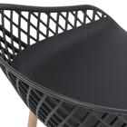 Banqueta Alta Bancada Cozinha Clarice Cloe Preto