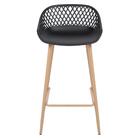 Banqueta Alta Bancada Cozinha Clarice Cloe Preto