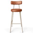 Banqueta Alta Bar Cozinha Sala De Jantar Aço Milão Arena L02