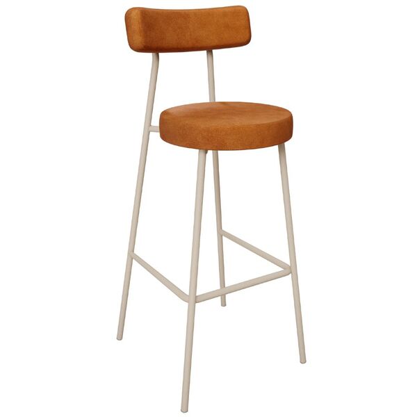 Banqueta Alta Bar Cozinha Sala De Jantar Aço Milão Arena L02