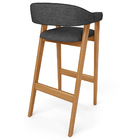 Banqueta Alta Bar Cozinha Sala De Jantar Bar Nadja L02 Linho