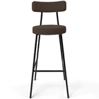 Banqueta Alta Bar Cozinha Sala De Jantar Em Aço Milão L02 Sue