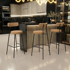 Banqueta Alta Bar Cozinha Sala De Jantar Estrutura Em Aço Mil